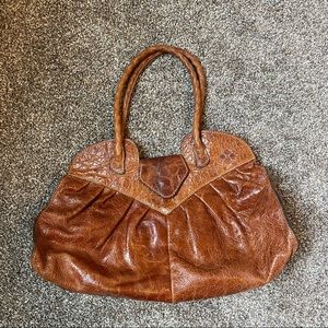 Tan leather Patricia Nash bag